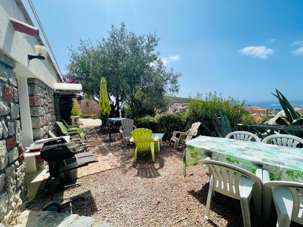 Villa Montalbo Vue Mer De 2 A 10 Personnes Cargèse 외부 사진